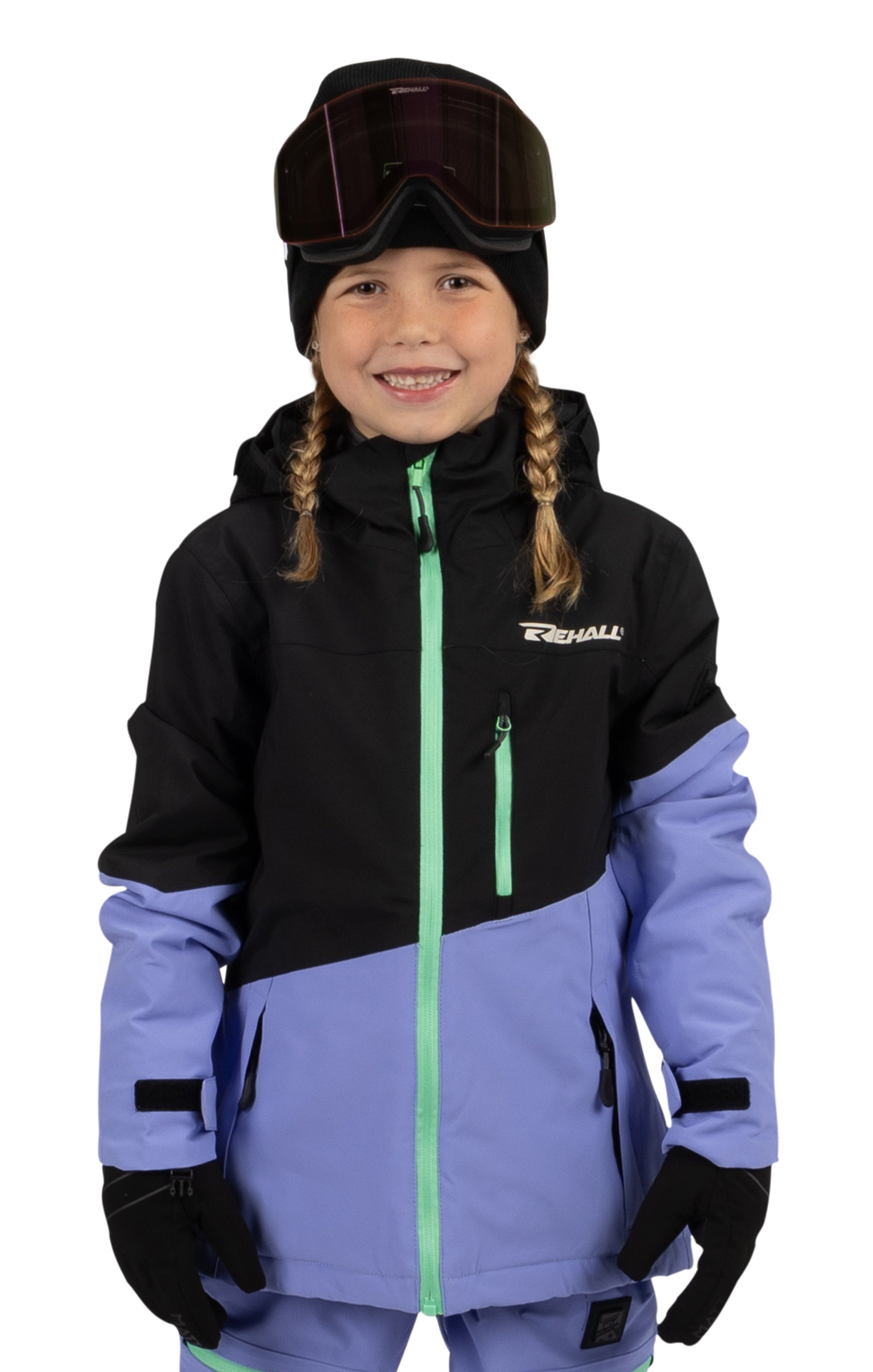 Rehall Mädchen-Skijacke 128 Pink - Main Image